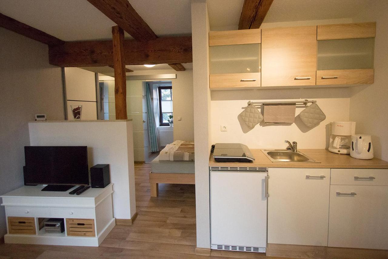 Ferienwohnung Alte Gaertnerei Thale Eksteriør bilde